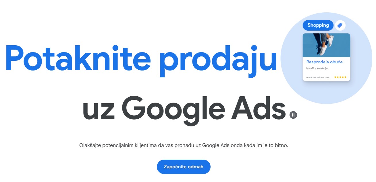 Google oglašavanje agencija